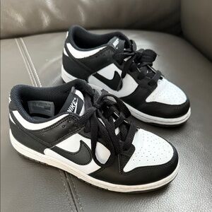 Nike Classic Black and White Dunks' Sneakers